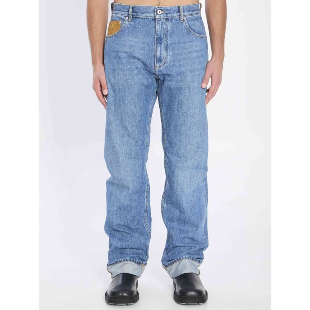 Bottega Veneta Men Straight-Leg Jeans